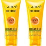 LAKME Sun Expert Spf 50 Gel For All Skin Types, 50 G (Pack Of 2) - Fast UK Delivery
