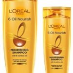 L'Oreal Paris 6 Oil Nourish Shampoo, 360ml (With 10% Extra) & L'Oreal Paris 6 Oil Nourish Shampoo, 175ml (With 10% Extra) - Fast UK Delivery