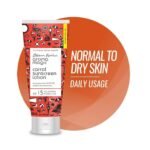 Aroma Magic Carrot Sunscreen Lotion With Broad Spectrum Protection UVA/UVB |SPF 15 |For Normal To Dry Skin | 100 ml - Fast UK Delivery