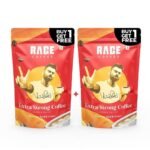 Rage Coffee Extra Strong Premium Blend Coffee Powder | Premium, Bold & Instant | Instant Coffee & Chicory- 100% Arabica Beans for Hot & Cold coffee | Pack of 2 | 200g Each - Fast UK Delivery