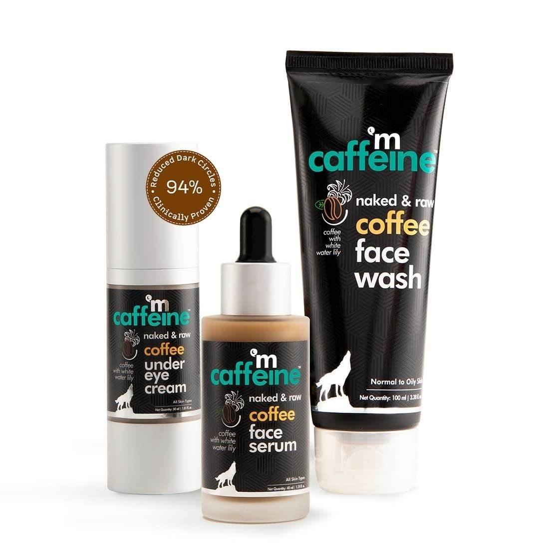 uk61WPjNmvBFL-1-1.jpg mCaffeine Daily Coffee Picks | Deep Cleanse, Sun Protection, Relieves Dark Circles | Face Wash, Face Serum, Under Eye Cream | All Skin | Paraben & Mineral Oil Free - Fast UK Delivery - Image 1