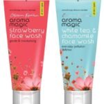 Aroma Magic Face Wash 100 Ml (Strawberry) And Face Wash 100 Ml (White Tea) - Fast UK Delivery