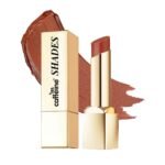mCaffeine Shades Creamy Matte Kiss Bullet Lipstick | Moisturizing & Lightweight | Comfortable, Non-drying & Long Stay Lipstick | Infused with Cocoa Butter & Vitamin E | Lipstick | 3.5 g - Choco Melt - Fast UK Delivery
