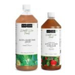 Kapiva Aloe Vera and Garcinia Juice 1L + Kapiva Apple Cider Vinegar 500 Ml | Assists in Weight Management - Fast UK Delivery