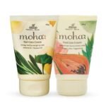 Moha: Herbal Nail Care Cream 100gm & Foot Care Cream 100 gm | Nail strength cuticles, Foot protection crack heel | Combo Pack of 2 - Fast UK Delivery
