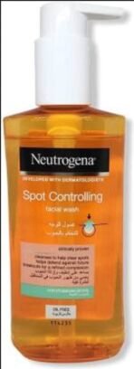 Neutrogena Spot Controlling Facial Wash For Stubborn Spot Face Wash (200 ml) - Fast UK Delivery