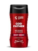 Beardo Godfather Body Wash for Men, 200ml | Powerful and Energising Bodywash for Men | Luxurious Lather and Refreshing Shower Gel | Goodness of Licorice Extract for Long Lasting Fragrance - Fast UK Delivery
