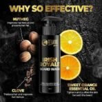 Beardo Irish Royale Prive Beard Wash For Men, 100 ml | Washes & Smoothens the Beard | Refreshing Aromatic After-Use Effect | Beard Cleanser and Conditioner for Healthy Beard - Fast UK Delivery - Image 4