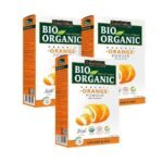 INDUS VALLEY Organic Orange Peel Powder | Citrus aurantium, For Face & Skin Care - Set Of 3(100g x3 = 300g) - Fast UK Delivery