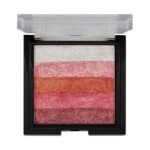 FASHION COLOUR Shimmer Brick and Blusher 2 in 1 | Easy-To-Blend Formula | Weightless | Waterproof | Available in Gorgeous Shades | Multi-Use | Multicolour | 8g | Shade 01 - Fast UK Delivery