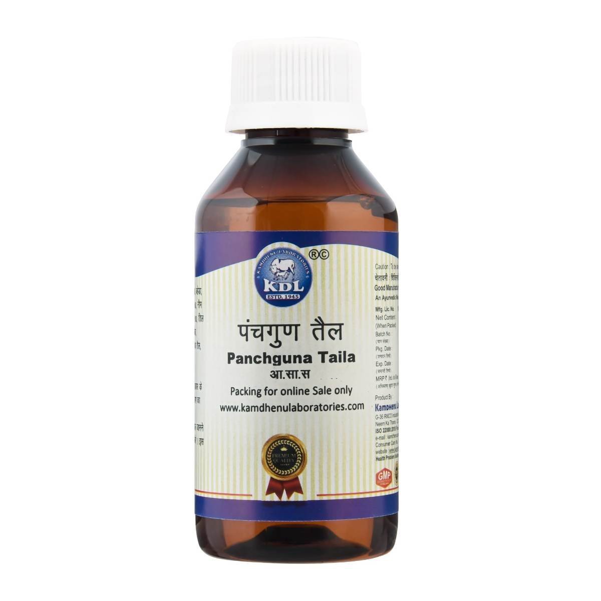 uk61XPvUzMRL-1.jpg Kamdhenu Laboratories Panchgun Tail 100 ml, Pack of 1 | For wound healing | For men and women - Image 1
