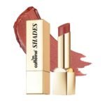 mCaffeine Shades Creamy Matte Kiss Bullet Lipstick | Moisturizing & Lightweight | Comfortable, Non-drying & Long Stay Lipstick | Infused with Cocoa Butter & Vitamin E | 3.5 g - Rose Martini - Fast UK Delivery