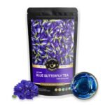 TEACURRY Blue Butterfly Pea Flower Tea- 10 Grams + 20 Drinks | Helps in Skin Glow, Hair Growth, Eyesight, Mood Enhance | Vegan | Imported from Indonesia - Fast UK Delivery
