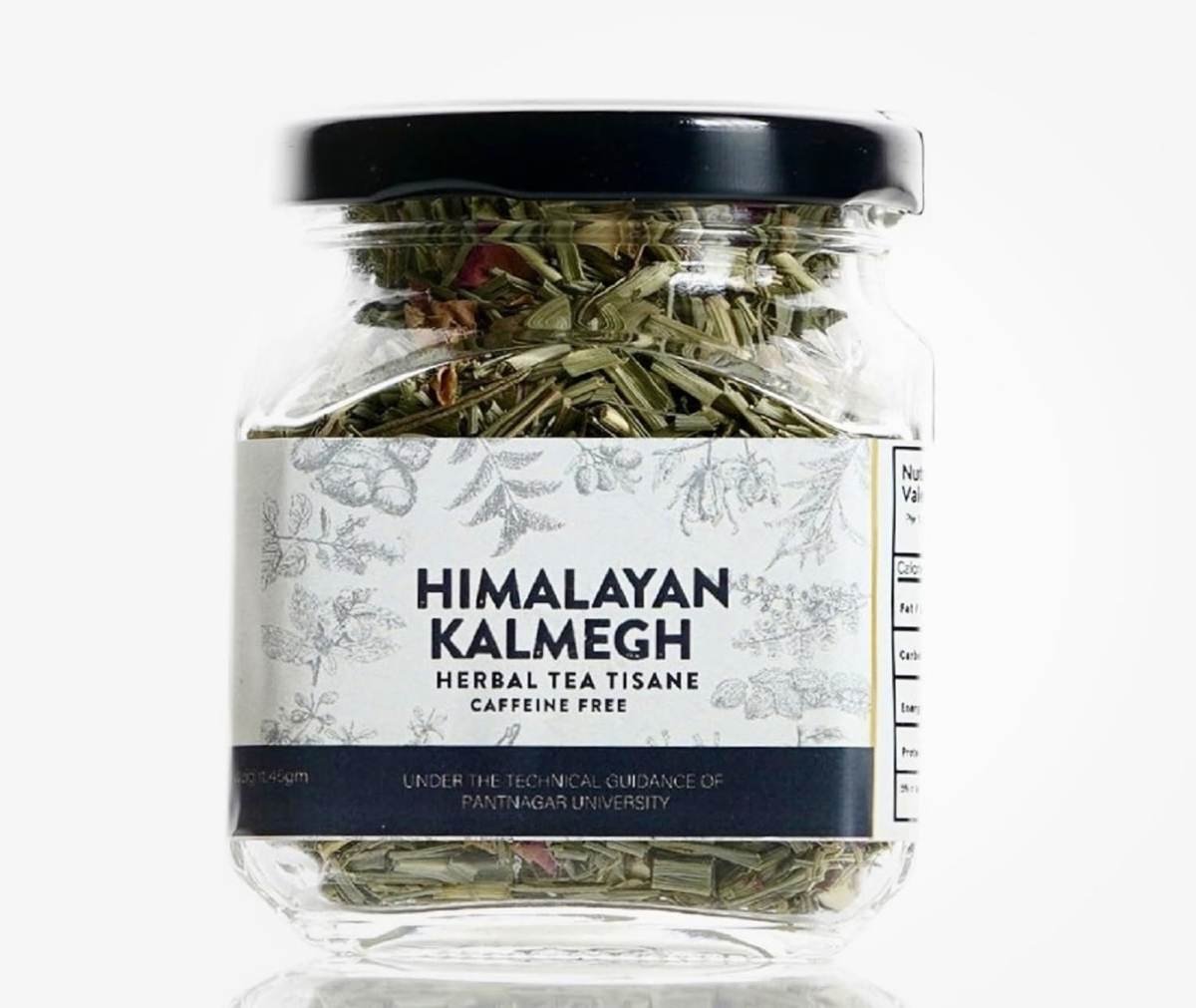 uk61XZ0NOSWnL-1.jpg Shunya India Himalayan Kalmegh Herbal Infusion (45g) - Herbal Infusion Tea Tisane for Liver & Immunity Support, Natural Detox & Wellness Blend, Caffeine-Free - Fast UK Delivery - Image 1