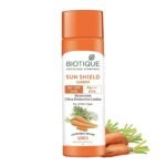 Biotique Bio Carrot Face And Body Sun Lotion All Skin Type SPF 40 Uva/Uvb, 120Ml, 1 Count - Fast UK Delivery