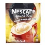 Nescafe Blend & Brew Mild Instant Premix Coffee, 20g (Pack Of 25) - Fast UK Delivery