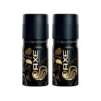 AXE Dark Temptation Deodorant for Men, 150ml (Pack of 2) - Fast UK Delivery