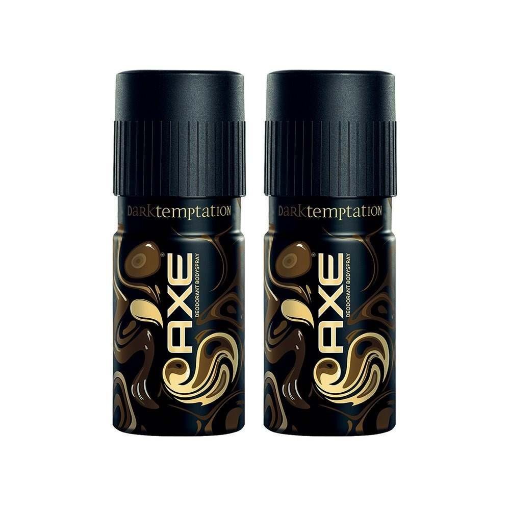 uk61Xs7S2BcXL-1-1.jpg AXE Dark Temptation Deodorant for Men, 150ml (Pack of 2) - Fast UK Delivery - Image 1