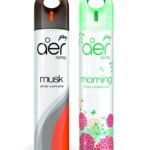 Godrej aer spray, Air Freshener for Home & Office - Musk After Smoke & Morning Misty Meadows | Long-Lasting Fragrance | Pack of 2 (240 ml each) - Fast UK Delivery