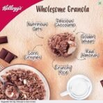 Kellogg's Crunchy Granola Chocolate & Almonds, 450 g | Breakfast Cereal | Multigrain Flakes - Fast UK Delivery - Image 5