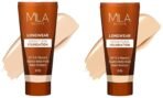 MILA Beaute Longwear Weightless Foundation | Shade - (101 Classic Ivory, 30ml) Longwear Weightless Foundation | Liquid Foundation | Shade - (204 Soft Beige, 30ml) - Fast UK Delivery