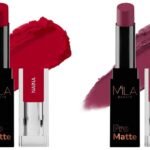 MILA Beaute Pro Matte Lipstick | Creamy Matte Lipstick | Shade - Mirabai, Naina, 4.2g - Fast UK Delivery