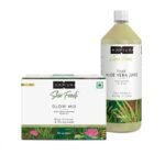 Kapiva Skin Foods Glow Mix + Aloe Vera Juice | Holistic Skin Care Combo - Fast UK Delivery