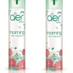 Godrej aer Home Air Freshener Spray - 300 ml (Morning Misty Meadows) Pack of 2 - Fast UK Delivery