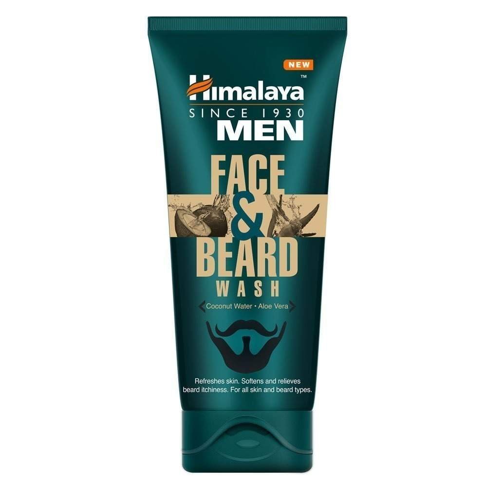 uk61Z4s0pdmyL-1-1.jpg Himalaya Men Face and Beard Wash, 80ml - Fast UK Delivery - Image 1