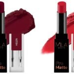 MILA Beaute Pro Matte Lipstick | Creamy Matte Lipstick | Shade - Helen, 4.2g Pro Matte Lipstick | Creamy Matte Lipstick | Shade - Rekha, 4.2g - Fast UK Delivery