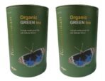 KORAKUNDAH Organic Green Tea in Canister (Butterfly) 100 g | Pack of 2 | Total 200 g | A Single Estate Green Tea with Delicate Flavour | Chamraj Finest Nilgiri Tea - Fast UK Delivery