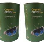 KORAKUNDAH Organic Green Tea in Canister (Butterfly) 100 g | Pack of 2 | Total 200 g | A Single Estate Green Tea with Delicate Flavour | Chamraj Finest Nilgiri Tea - Fast UK Delivery