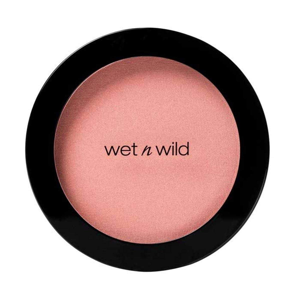 uk61ZLeHRVbL-1.jpg Wet n Wild Color Icon Blush - Pinch Me Pink Color Icon Blush Powder Makeup, Nudist Society, Matte Natural Glow, Moisturizing Jojoba Oil Paraben & Cruelty-6g - Fast UK Delivery - Image 1