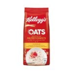 Kellogg's Oats Rolled Oats High in Protein and Fibre Low in Sodium 200g Pack, Plain, 36 count - Fast UK Delivery