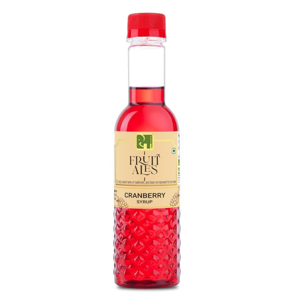 uk61ZmRwVSoHL.jpg Dhampure Speciality Cranberry Syrup, 300Ml - Fast UK Delivery - Image 1