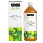 Kapiva Wild Amla Juice 1L | Suitable for healthy Hair & Skin | Detox juice for weight loss | Natural Source of Vitamin C | Organic & Natural Juice Made With Cold Pressed Amla from Pratapgarh | No Added Sugar - Fast UK Delivery