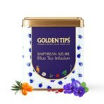 Golden Tips Natural Blue Empyrean Azure Tea (100gm -50 cups) - Fast UK Delivery