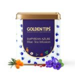 Golden Tips Natural Blue Empyrean Azure Tea (100gm -50 cups) - Fast UK Delivery