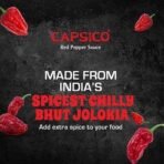 DABUR Capsico Red Pepper Sauce -60 Grams|Red Hot Sauce|For Pizza, Pasta, Sandwich & Mocktails|Made With Fresh Bhut Jolokia Pepper: Spiciest Chilli|Pure & Authentic Chilli Sauce|No Artificial Flavours - Fast UK Delivery - Image 5