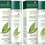 Biotique Morning Nectar Visibly Flawless Skin Moisturizer Cream For All Skin Types Pack Of 2, 190Ml Each (380 Ml) - Fast UK Delivery