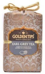 Golden Tips -Darjeeling Earl Grey Loose Leaves Black Tea Brocade Bag (200 Gram 100 cups) - Fast UK Delivery