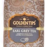 Golden Tips -Darjeeling Earl Grey Loose Leaves Black Tea Brocade Bag (200 Gram 100 cups) - Fast UK Delivery