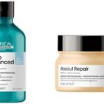 L'Oreal Professionnel Scalp Advanced Anti-Dandruff Dermo-Clarifier Shampoo 300 Ml & Liss Unlimited Hair Mask with Pro-Keratin for Rebellious Frizzy Hair. - Fast UK Delivery