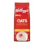 Kellogg's Oats 2kg, Trusted by Nutritionists | Energy of 2 Rotis, Protein of 1 Bowl Dal, Fibre of 1 Guava, High in Protein & Fibre, Low in Sodium | Breakfast Oats - Fast UK Delivery