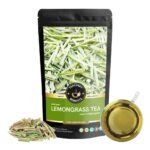 TEACURRY Lemongrass Tea (25 Grams, 50 Cups) - Helps with Inflammation, Digestion, Pressure - Cambodian Lemongrass - Fast UK Delivery