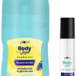 Plum Unisex Bodylovin' Hawaiian Vanilla, Coconut Rumba Deodorant Roll On & Bodylovin' Hawaiian Rumba Eau De Parfum Combo, 2 Count - Fast UK Delivery