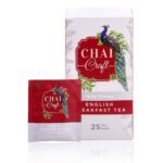 Chai Craft English Breakfast Tea (25 Tea Bags) | Classic Range, Medium Strength, Delicious Black Tea | Rich and Smooth Flavour - Fast UK Delivery