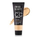 Swiss Beauty All-In-One Lightweight CC Cream with SPF 30 | Cover, Correct and Conceal | For Natural, Medium coverage | Shade- 03 Fair Natural, 25g | - Fast UK Delivery