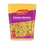 Bikano Khatta Meetha Namkeen | Crunchy & Tasty namkeen | Khatta Meetha mixture, 1kg Pack - Fast UK Delivery