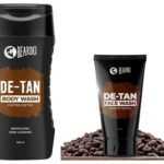 Beardo DeTan Combo | DeTan Bodywash for Men 200ml & DeTan Coffee Face Wash 100ml (Set of 2) - Fast UK Delivery